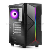 Dark DKCHXFORCE X-FORCE Toplam 5 Fanlı 3x Adreslenebilir ARGB Fan+Led Şeritli USB 3.0 Akrilik Yan Panel Bilgisayar Kasası