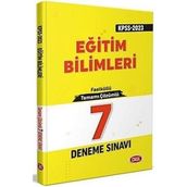 Data Yayınları - 2023 KPSS Eğitim Bilimleri Tamamı Çözümlü 7 Deneme