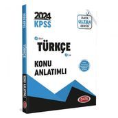 Data Yayınları 2024 KPSS Ultra Serisi Türkçe Konu Anlatımlı