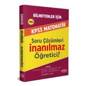 Data Yayinlari Bilmeyenler İçin Kpss Matematik