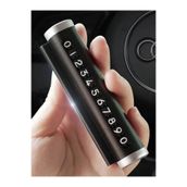 Datastar Universal Araç Içi Alüminyum Değiştirilebilen Çevirmeli Park Telefon Numaratörü Siyah