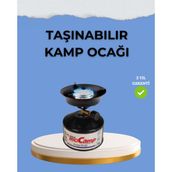 Datatek Kompakt ve Hafif Kamp Ocağı Seti Gaz Tüplü