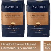 Davidoff Crema Elegant Çekirdek Kahve 500 gr x 2 Adet