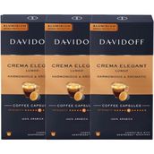 Davidoff Crema Elegant Lungo Harmonıous & Aromatıc Aluminium Kapsül Kahve 3X10 - 1 Adet - Espresso
