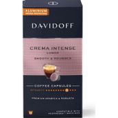 Davidoff Crema Intense Lungo Smooth Rounded Aluminium Kapsül Kahve 10'lu (2 adet)