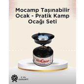 Dayanıklı, Paslanmaz ve Yüksek Isı Dayanımlı Kamp Ocağı – Uzun Süreli Kullanım İçin