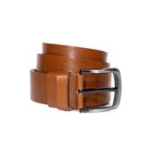 debbah %100 Hakiki Deri Erkek Kot Spor Kemer 4.5 Cm Manda Derisi Hediyelik Kemer (Taba, 130 CM)