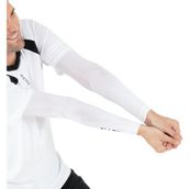 Decathlon Allsix Voleybol Kolluğu Beyaz VAP500 Seamless Tasarım 1 Beden Hızlı Kuruyan Poliamit Malzeme ile - Beyaz - Siyah