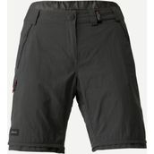 Decathlon Forclaz Kadın Modüler Outdoor Pantolon Gri Hafif Su Tutmaz Sentetik Kumaş ile Hobi Amaçlı Kullanım - 44 (L31) - Gri - Siyah
