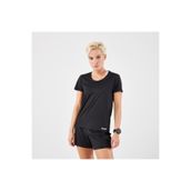 Decathlon Kalenji Kiprun Run 100 Koşu Siyah Kadın T-shirt