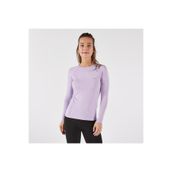 Decathlon Kiprun Run 500 Lila Uzun Kollu Koşu Kadın T-Shirt