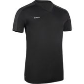 Decathlon Kipsta Yetişkin Siyah Kısa Kollu Essential Futbol Forması
