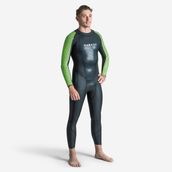 Decathlon Nabaiji OWS 500 2/2 Siyah Yeşil Erkek Neopren Wetsuit