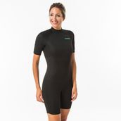 Decathlon Olaian 1,5 mm Siyah Surf100 Kadın Sörf Wetsuit