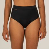 Decathlon Rosa Siyah Yüksek Bel Kadın Bikini Altı