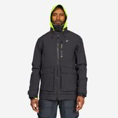 Decathlon Sailing 500 Siyah Neon Sarı Yelkenli Erkek Yağmurluğu