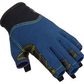 Decathlon TRIBORD Çocuk Parmaksız Yelkenli Eldiveni - Lacivert - 500 - 8 Yaş - Mavi - Siyah