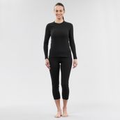 Decathlon Wedze Bl 100 Siyah Kadın Üst Kayak İçliği