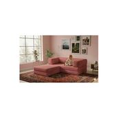 Dechome Herev 160X160 Köşe Koltuk Takımı Pembe