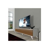 Decoraktiv Ceviz Beyaz Eko 140 T Mdf Retro Tv Ünitesi
