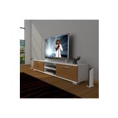Decoraktiv Eko 140 Slm Dvd Beyaz Ceviz Tv Ünitesi