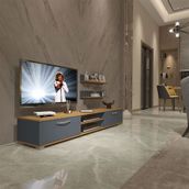 Decoraktiv EKO 4 Mdf Dvd Pera Antrasit Tv Ünitesi