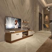 Decoraktiv EKO 4B Mdf Dvd Beyaz Ceviz Tv Ünitesi