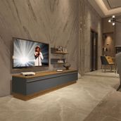 Decoraktiv EKO 4B Mdf Std Pera Antrasit Tv Ünitesi