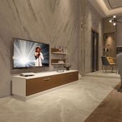 Decoraktiv EKO 4B Slm Std Ceviz Beyaz Tv Ünitesi
