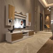 Decoraktiv EKO 5DAB Mdf Dvd Beyaz Pera Tv Ünitesi