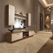 Decoraktiv EKO 5DB Mdf Dvd Beyaz Pera Tv Ünitesi