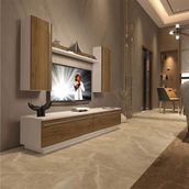 Decoraktiv EKO 5DB Mdf Std Beyaz Pera Tv Ünitesi