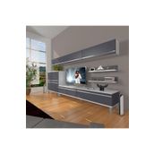 Decoraktiv Eko 8Y MDF Parlak Beyaz Tv Ünitesi