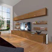 Decoraktiv Eko 8Y SLM Naturel Ceviz Tv Ünitesi