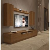 Decoraktiv Trendstyle 5220d Naturel Pera Mdf Tv Ünitesi Tv Sehpası