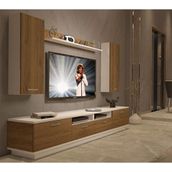 Decoraktiv Trendstyle 5220d Pera Beyaz Mdf Tv Ünitesi Tv Sehpası