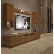 Decoraktiv Trendstyle 5220da Naturel Ceviz Mdf Tv Ünitesi Tv Sehpası