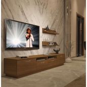 Decoraktiv Trendstyle 5220da Naturel Ceviz Slm Tv Ünitesi Tv Sehpası
