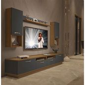 Decoraktiv Trendstyle 5220da Pera Antrasit Mdf Tv Ünitesi Tv Sehpası