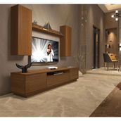 Decoraktiv Trendstyle 5220das Naturel Ceviz Slm Tv Ünitesi Tv Sehpası