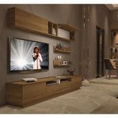 Decoraktiv Trendstyle 5220s Naturel Pera Mdf Tv Ünitesi Tv Sehpası