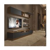 Decoraktiv Trendstyle 5220s Pera Antrasit Mdf Tv Ünitesi Tv Sehpası