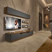 Decoraktiv Trendstyle 5s Pera Antrasit Mdf Tv Ünitesi Tv Sehpası
