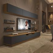 Decoraktiv Trendstyle 8ys Mdf Pera Antrasit Tv Ünitesi