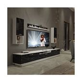 Decoraktiv Trendstyle Beyaz Antrasit 270da Mdf Tv Ünitesi Tv Sehpası