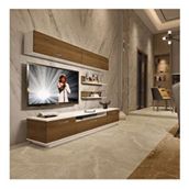 Decoraktiv Trendstyle Beyaz Pera 5 Mdf Tv Ünitesi Tv Sehpası