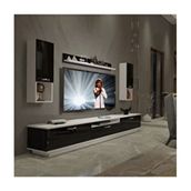 Decoraktiv Trendstyle Beyaz Siyah 270da Slm Tv Ünitesi Tv Sehpası