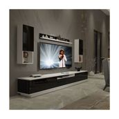 Decoraktiv Trendstyle Beyaz Siyah 270das Slm Tv Ünitesi Tv Sehpası