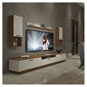 Decoraktiv Trendstyle Ceviz Beyaz 270da Slm Tv Ünitesi Tv Sehpası