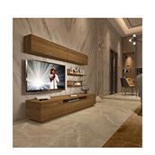 Decoraktiv Trendstyle Naturel Pera 5 Mdf Tv Ünitesi Tv Sehpası